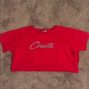 thrifted corvette shirt